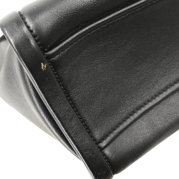 Prada Black Leather Concept 2way Tote Handbag - Picture 4 of 10